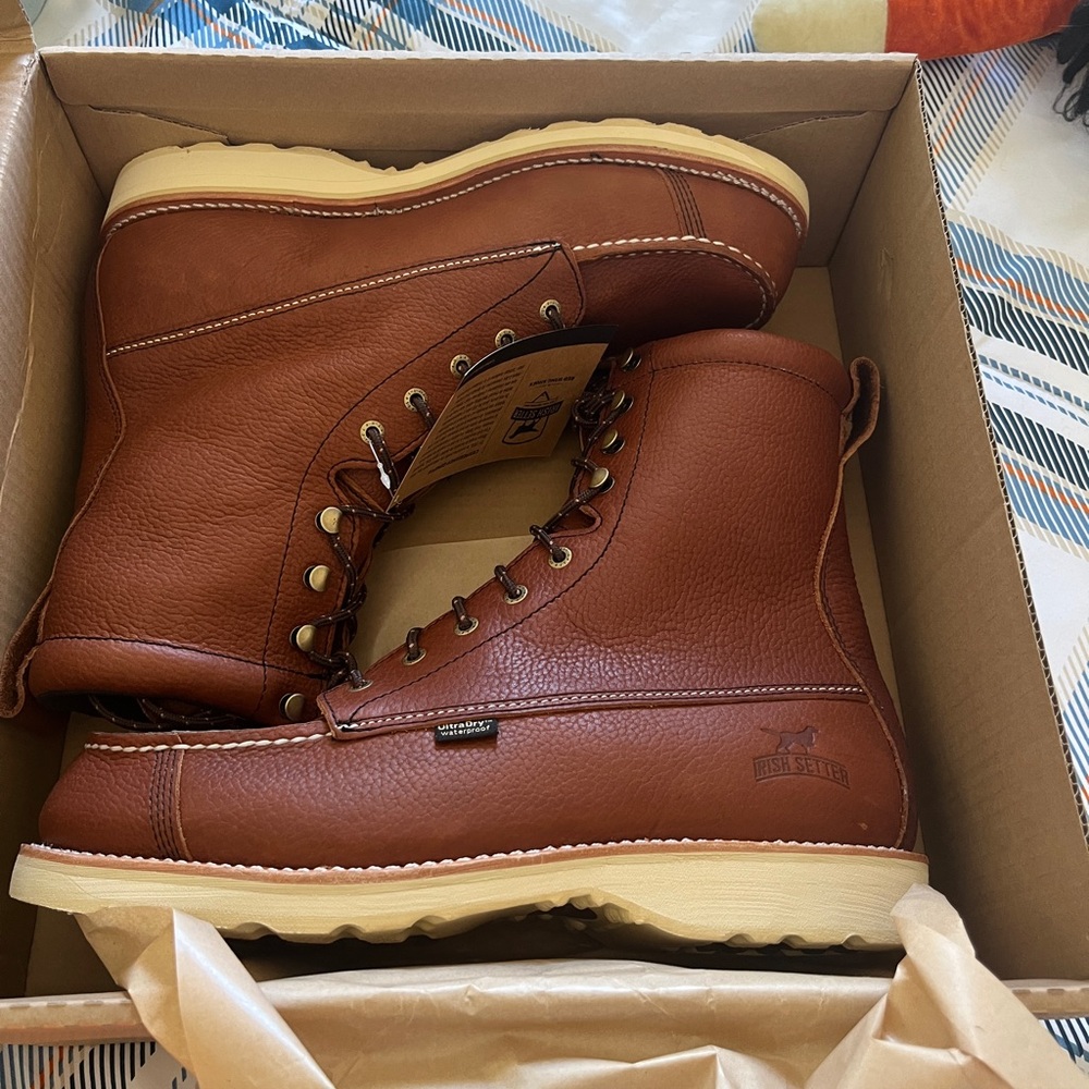 NWT- Red Wing Irish Setter Hunting Boots